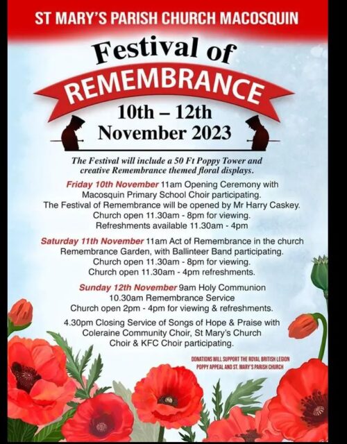 Remembrance Festival St Marys Church